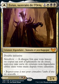 Extus, suzerain de l'Oriq<br>Réveiller l'Avatar de sang
