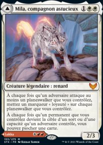 Mila, compagnon astucieux<br>Lukka, brideur rétif