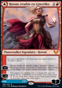 Rowan, érudite en étincelles<br>Will, érudit en gel