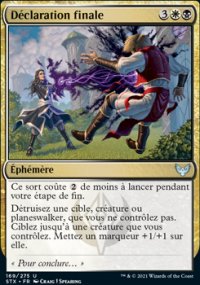 Déclaration finale - 