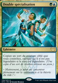 Double spécialisation - 