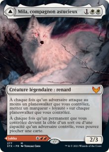 Mila, compagnon astucieux<br>Lukka, brideur rétif