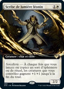Scribe de lumière léonin - 