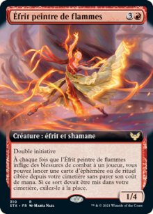 Éfrit peintre de flammes - 