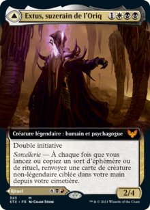 Extus, suzerain de l'Oriq<br>Réveiller l'Avatar de sang