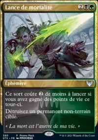 Lance de mortalité - 