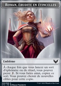 Emblème Rowan, érudite en étincelles - 