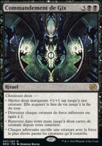Commandement de Gix - 