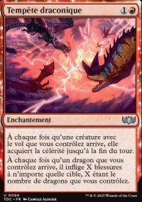 Tempte draconique - Tarkir: Dragonstorm Commander Decks