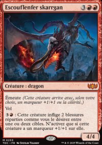 Escouflenfer skarrgan - Tarkir: Dragonstorm Commander Decks