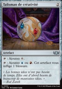 Talisman de crativit - Tarkir: Dragonstorm Commander Decks