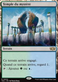 Temple du mystre - Tarkir: Dragonstorm Commander Decks