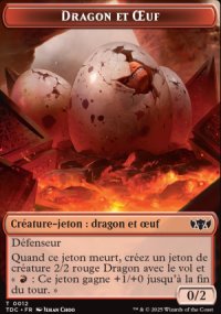 Jeton Dragon et uf - Tarkir: Dragonstorm Commander Decks