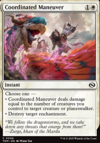 Coordinated Maneuver - Tarkir: Dragonstorm