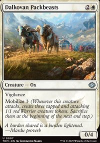 Dalkovan Packbeasts - Tarkir: Dragonstorm