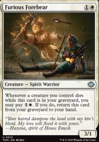 Furious Forebear - Tarkir: Dragonstorm