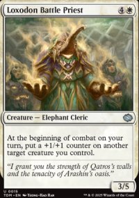 Loxodon Battle Priest - Tarkir: Dragonstorm