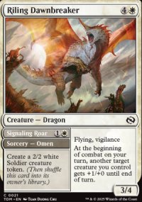 <br>Signaling Roar - Tarkir: Dragonstorm