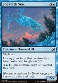Snowmelt Stag - Tarkir: Dragonstorm