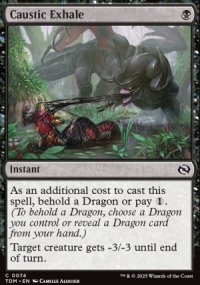 Caustic Exhale - Tarkir: Dragonstorm