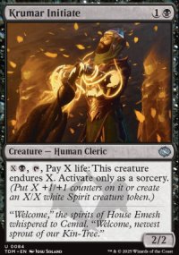 Krumar Initiate - Tarkir: Dragonstorm