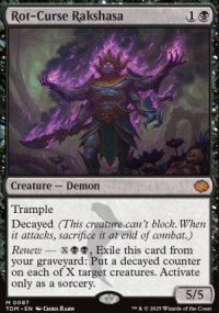 Rot-Curse Rakshasa - Tarkir: Dragonstorm