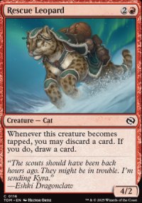 Rescue Leopard - Tarkir: Dragonstorm