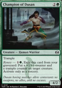Champion of Dusan - Tarkir: Dragonstorm