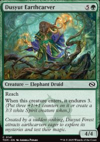 Dusyut Earthcarver - Tarkir: Dragonstorm