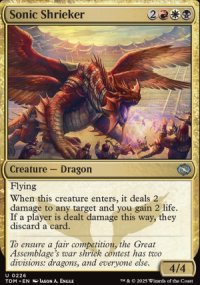Sonic Shrieker - Tarkir: Dragonstorm
