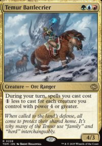 Temur Battlecrier - Tarkir: Dragonstorm