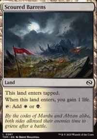 Scoured Barrens - Tarkir: Dragonstorm