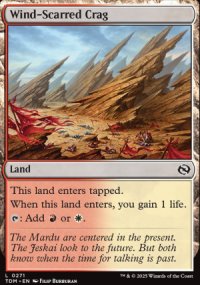 Wind-Scarred Crag - Tarkir: Dragonstorm