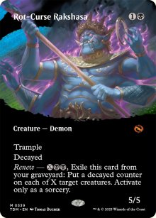 Rot-Curse Rakshasa - Tarkir: Dragonstorm