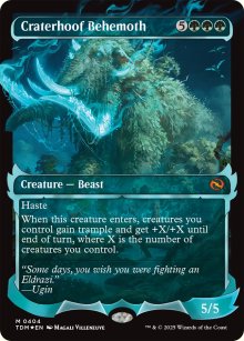 Bhmoth caveur de cratres - Tarkir: Dragonstorm