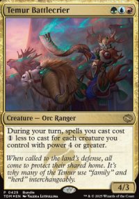 Temur Battlecrier - Tarkir: Dragonstorm