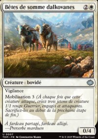 Btes de somme dalkovanes - Tarkir: Dragonstorm