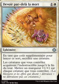 Devoir par-del la mort - Tarkir: Dragonstorm