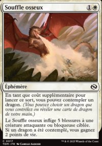 Souffle osseux - Tarkir: Dragonstorm