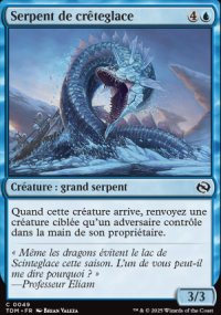 Serpent de crteglace - Tarkir: Dragonstorm