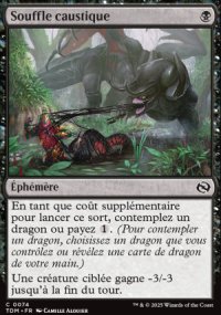 Souffle caustique - Tarkir: Dragonstorm
