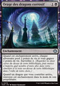Orage des dragons corrosif - Tarkir: Dragonstorm