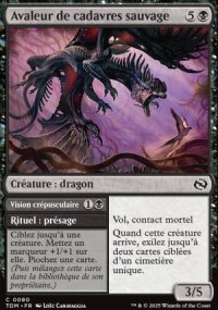 Avaleur de cadavres sauvage<br>Vision crpusculaire - Tarkir: Dragonstorm