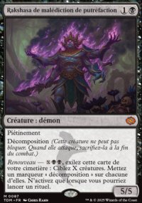 Rakshasa de maldiction de putrfaction - Tarkir: Dragonstorm