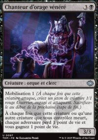Chanteur d'orage vnr - Tarkir: Dragonstorm