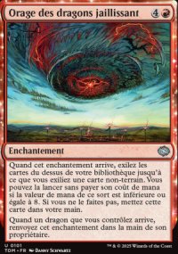 Orage des dragons jaillissant - Tarkir: Dragonstorm