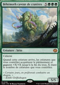 Bhmoth caveur de cratres - Tarkir: Dragonstorm
