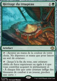 Hritage du troupeau - Tarkir: Dragonstorm