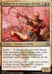 Vaillant de la montagne de Cori - Tarkir: Dragonstorm