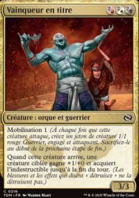 Vainqueur en titre - Tarkir: Dragonstorm